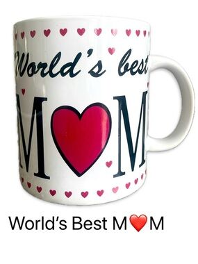 NWOT: World’s Best Mom Giant Mug • New